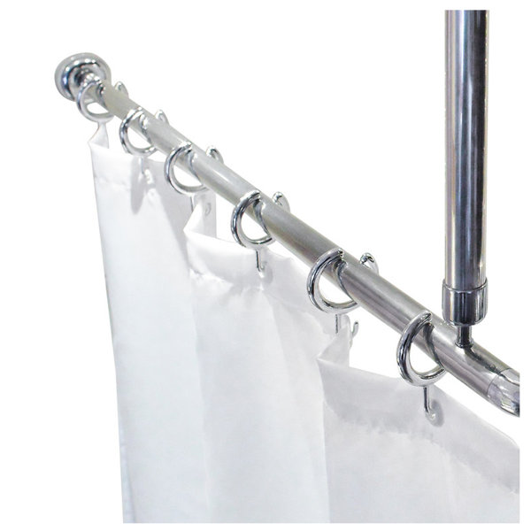 Shower Curtain Rails & Rings Wayfair.co.uk